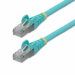 StarTech.com Câble Ethernet CAT6a 5m - Low Smoke Zero Halogen (LSZH) - 10 Gigabit 500MHz 100W PoE RJ45 S/FTP Cordon de Raccor ...
