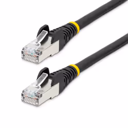 StarTech.com Câble Ethernet CAT6a 5m - Low Smoke Zero Halogen (LSZH) - 10 Gigabit 500MHz 100W PoE RJ45 S/FTP Cordon de Raccor ...