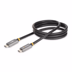 StarTech.com Câble USB4 de 1m, Câble USB-C Certifié par l'USB-IF, 40 Gbps, Cordon de Transfert de Données USB Type-C, 100W PD, 8K 60Hz, Compatible avec Thunderbolt 4/3/USB 3.2 (CC1M-40G-USB-CABLE) - Vue supplémentaire 5