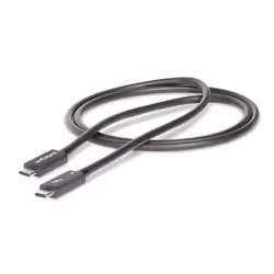 StarTech.com Câble Thunderbolt 4 de 1m - 40Gbps - 100W Power Delivery - Vidéo 4K/8K - Cordon Thunderbolt Certifié par Intel - Compatible avec USB 4/Thunderbolt 3/USB 3.2/USB Type-C/DisplayPort - Vue supplémentaire 10