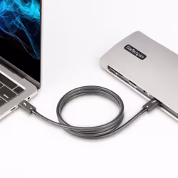 StarTech.com Câble Thunderbolt 4 de 1m - 40Gbps - 100W Power Delivery - Vidéo 4K/8K - Cordon Thunderbolt Certifié par Intel - Compatible avec USB 4/Thunderbolt 3/USB 3.2/USB Type-C/DisplayPort - Vue supplémentaire 8