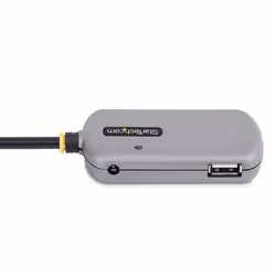 StarTech.com Hub USB d'Extension - Câble d'Extension USB 2.0 de 24m avec Concentrateur USB-A à 4 Ports, Câble Répéteur USB Actif/Alimenté par Bus, Alimentation Optionnelle de 10W Incluse Protection ESD de Niveau 4
