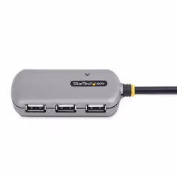 StarTech.com Hub USB d'Extension - Câble d'Extension USB 2.0 de 24m avec Concentrateur USB-A à 4 Ports, Câble Répéteur USB Actif/Alimenté par Bus, Alimentation Optionnelle de 10W Incluse Protection ESD de Niveau 4