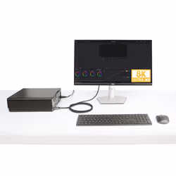 StarTech.com Câble Adaptateur DisplayPort vers HDMI, 8K 60Hz, 4K 144Hz, HDR10, DP 1.4 vers HDMI 2.1 - Convertisseur Vidéo Actif, Adaptateur DisplayPort vers Moniteur HDMI - Cordon DisplayPort vers HDMI M/M - Vue supplémentaire 7