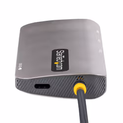 StarTech.com Adaptateur Multiport USB C - Adaptateur USB C vers HDMI 4K 60Hz - Hub USB A 3.2, 5Gbps à 3 ports - 100W Power Delivery PassTrough - Dock USB C avec Câble de 30cm - Station d'accueil PC Portable - Vue supplémentaire 6