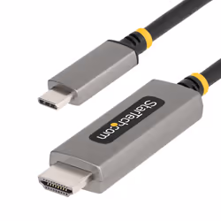 StarTech.com Câble Adaptateur USB-C vers HDMI de 1m, 8K 60Hz/4K 144Hz, HDR10 - Cordon USB Type-C vers HDMI 2.1 - Compatible U ...