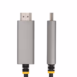 StarTech.com Câble Adaptateur USB-C vers HDMI de 1m, 8K 60Hz/4K 144Hz, HDR10 - Cordon USB Type-C vers HDMI 2.1 - Compatible USB-C DP Alt Mode/USB4/Thunderbolt 3/4 - Câble de Conversion Vidéo pour PC Portable