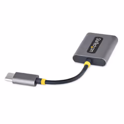StarTech.com Adaptateur Casque USB-C - Splitter Audio, Double Casque USB Type C avec Entrée Micro - Adaptateur USB C vers Jack 3.5mm, DAC 3.5 mm - USB-C vers Jack Audio/Sortie Auxiliaire, DAC 24 Bits