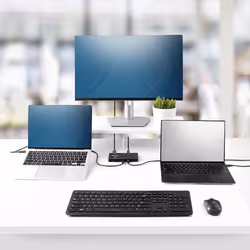 StarTech.com C2-H46-UC2-PD-KVM commutateur écran, clavier et souris Noir - Vue supplémentaire 7