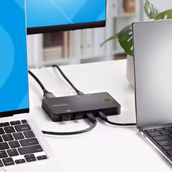 StarTech.com C2-H46-UC2-PD-KVM commutateur écran, clavier et souris Noir - Vue supplémentaire 8
