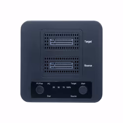 StarTech.com Duplicateur de Disque M.2 NVMe 1:1, Clonage/Copie Autonome de SSD M.2 Jusqu'à 90Go/min, Station d'Accueil de Disque Dur M.2 USB 3.2 20 Gbps à Deux Baies, Câbles USB-C/A Inclus