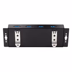 StarTech.com Hub USB 3.0 5Gbps à 4 Ports Industriel - Hub USB pour PC Portable avec Protection contre les Surtensions - Splitter USB 3.0 Montable sur Mur - Station de Charge USB à Verrouillage, Gros Calibre - Vue supplémentaire 7