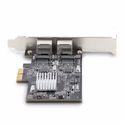 StarTech.com Carte Réseau PCIe à 2 Ports 2,5 Gbps NBASE-T, Intel I225-V - Carte Réseau pour PC - Carte Réseau Ethernet Multi-Gigabit - Carte LAN Serveur PCI Express 2.1 - Interface Ethernet de Bureau - Vue supplémentaire 5
