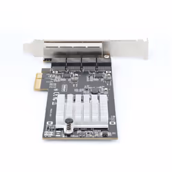 StarTech.com Carte Réseau PCIe à 4 Ports 2,5 Gbps NBASE-T, Intel I225-V - Carte Réseau pour PC - Carte Réseau Ethernet Multi-Gigabit - Carte LAN Serveur PCI Express 2.1 - Interface Ethernet de Bureau - Vue supplémentaire 4