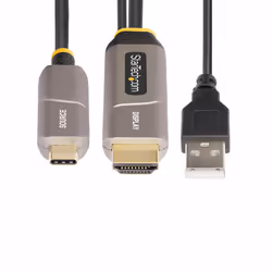 StarTech.com Câble USB-C vers HDMI 2.0 Optique Actif (AOC) de 9,15m, 4K 60Hz, Classé CL3, Câble Optique Actif, Câble Adaptateur USB Type-C vers HDMI Unidirectionnel - Vue supplémentaire 6