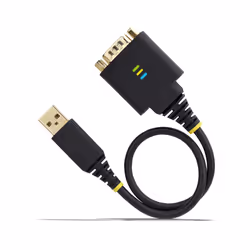 StarTech.com Câble USB vers Série de 30cm, Rétention COM, FTDI, Câble Adaptateur USB-A vers DB9 RS232, Vis/Écrous DB9 Interchangeables, Protection ESD, Windows/macOS/Linux - Vue supplémentaire 7