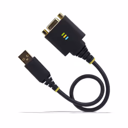 StarTech.com Câble USB vers Null Modem Série de 30cm, COM Retention, FTDI, Câble Adaptateur USB-A vers DB9 RS232, Vis/Écrous DB9 Interchangeables, Windows/macOS/Linux - Vue supplémentaire 7