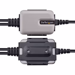 StarTech.com 2P1FFC-USB-SERIAL changeur de genre de câble USB-A 2 x DB-9 RS-232 Noir, Gris - Vue supplémentaire 6
