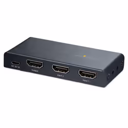 StarTech.com Switch HDMI 8K à 2 Ports - Switch HDMI 2.1 4K 120Hz HDR10+/8K 60Hz UHD - Commutateur HDMI 2 Entrées 1 Sortie - Commutation de Source Automatique/Manuelle - Adaptateur Secteur et Télécommande Inclus