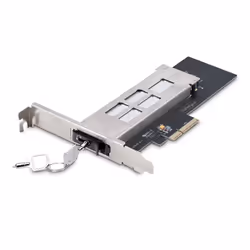 StarTech.com Adaptateur SSD M.2 NVMe vers PCIe x4 avec Plateau Amovible pour Slot d'Extension PCI Express, Carte Adaptateur P ...