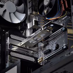 StarTech.com Adaptateur SSD M.2 NVMe vers PCIe x4 avec Plateau Amovible pour Slot d'Extension PCI Express, Carte Adaptateur PCIe, Installation Sans Outil, Baie de Disque Hot-Swap PCIe 4.0/3.0, Verrouillage par Clé - Vue supplémentaire 9