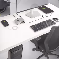 StarTech.com 10G5A2CS-USB-C-HUB hub & concentrateur USB 3.2 Gen 2 (3.1 Gen 2) Type-C 10000 Mbit/s Argent - Vue supplémentaire 9