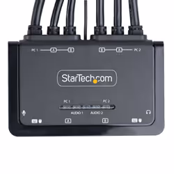 StarTech.com C2-DH46-UA2-CBL-KVM commutateur écran, clavier et souris Noir - Vue supplémentaire 7