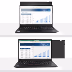 StarTech.com Écran de Confidentialité pour PC Portable 13,3" - Filtre Anti Reflet pour Écrans Large (16:9) - Filtre de Confidentialité 13,3 pouces, Réduction de Lumière Bleue de 51% - Protection d'Écran Réversible - Vue supplémentaire 4