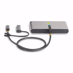StarTech.com Hub USB-C à 2 Ports USB-A avec Ethernet et RS-232, Dongle USB-C vers USB-A, 100W PD Pass-Through, 2x USB-A 5Gbps, Gigabit Ethernet, Série RS232 (FTDI) - Vue supplémentaire 4