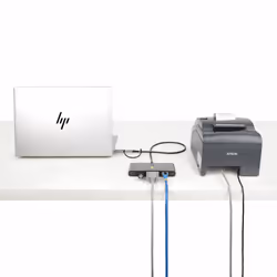 StarTech.com Hub USB-C à 2 Ports USB-A avec Ethernet et RS-232, Dongle USB-C vers USB-A, 100W PD Pass-Through, 2x USB-A 5Gbps, Gigabit Ethernet, Série RS232 (FTDI) - Vue supplémentaire 5