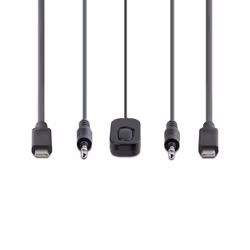 StarTech.com C2-D46-UC2-CBL-KVM commutateur écran, clavier et souris Noir - Vue supplémentaire 6