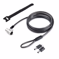 StarTech.com NBLWK-LAPTOP-LOCK câble antivol Noir, Argent 2 m - Vue supplémentaire 6