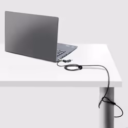 StarTech.com NANOK-LAPTOP-LOCK câble antivol Noir, Argent 2 m - Vue supplémentaire 7