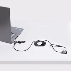 StarTech.com NANOK-LAPTOP-LOCK câble antivol Noir, Argent 2 m - Vue supplémentaire 8