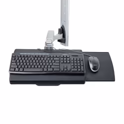 StarTech.com Poste de Travail Mural, Support VESA de Moniteur/Écran 32" Support pour Écran/Moniteur (10kg) - Support d'Écran Entièrement Articulé et Tablette Murale pour PC et pour Clavier - Vue supplémentaire 4