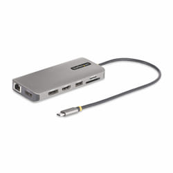 StarTech.com 154B-USBC-MULTIPORT station d'accueil Avec fil USB 3.2 Gen 1 (3.1 Gen 1) Type-C Gris