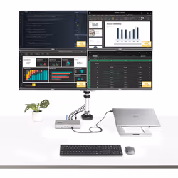 StarTech.com Station d'Accueil Thunderbolt 4 pour Écrans Multiples, Docking Station/Dock pour Quadruples/Triples/Doubles Écrans - 2x HDMI/2x DisplayPort, Hub 7x USB, Ethernet 2.5Gb, Power Delivery 98W - Vue supplémentaire 6