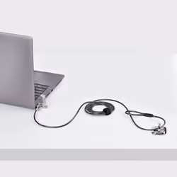StarTech.com Câble Antivol pour Ordinateur Portable de 2m - Câble de Sécurité pour PC Portable, Compatible avec Noble Wedge®/Nano/K-Slot - Câble de Verrouillage avec Serrure à Combinaison sans Clé, Câble Anti-Vol - Vue supplémentaire 5