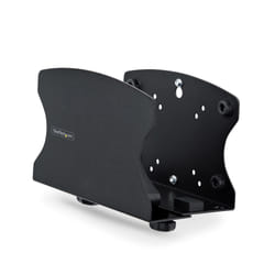 StarTech.com Support Mural pour PC - Étagère PC de Bureau Supportant Jusqu'à 18 kg - Support Ajustable Sans Outil de 4,8 à 19,8 cm - Support Mural pour Ordinateur/UC (Unité Centrale)/Boîtier PC/Tour SFF