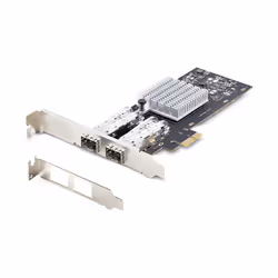 StarTech.com Carte Réseau GbE SFP à 2 Port, PCIe 2.0 x1, Intel I350-AM2, Carte Contrôleur 2x 1GbE, 1000BASE Cuivre/Fibre Optique, Carte Réseau Gigabit Ethernet NIC, Backplanes Serveur/PC - Compatible Windows/Linux - Vue supplémentaire 7