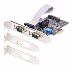 StarTech.com 2S232422485-PC-CARD carte et adaptateur d'interfaces Interne Série - Vue supplémentaire 8