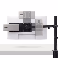 StarTech.com DOCK-NUC-VESA-MOUNT support pour unité centrale Support de CPU monté sur le socle de l'écran Noir - Vue supplémentaire 5