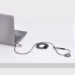 StarTech.com SNANOC4D-LAPTOP-LOCK câble antivol Noir, Argent 2 m - Vue supplémentaire 6