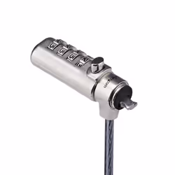 StarTech.com SNBLC4D-LAPTOP-LOCK câble antivol Noir, Argent 2 m