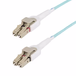 StarTech.com Câble Fibre Optique Commutable OM4 LC à LC (UPC) de 5m, Multimode 50/125µm, Câble Fibre Optique de 5m Multimode, ...