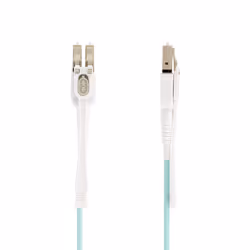 StarTech.com Câble Fibre Optique Multimode LC à LC (UPC) OM4 de 5m avec Languettes Push-Pull, 50/125µm, Réseaux 100G, Insensible à la Courbure, Faible Perte d'Insertion, Cordon de Raccordement Fibre LSZH