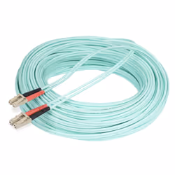 StarTech.com Câble à Fibre Optique Multimode LC/UPC vers LC/UPC OM4, Fibre LOMMF/VCSEL Zipcord 50/125µm, Réseaux 100G, Faible Perte d'Insertion, Cordon de Raccordement Fibre LSZH, 25m - Vue supplémentaire 5