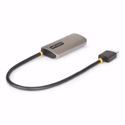StarTech.com 148B-HDMI-DP-8K câble vidéo et adaptateur 0,3 m HDMI Type A (Standard) DisplayPort Noir, Argent