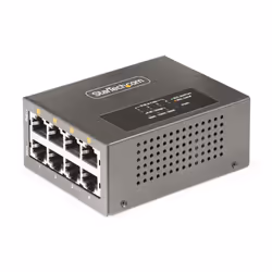 StarTech.com Injecteur PoE++ Multi-Gigabit à 4 Ports, Ethernet 5/2.5/1G (NBASE-T), PoE/PoE+/PoE++ (802.3af/802.3at/802.3bt), ...