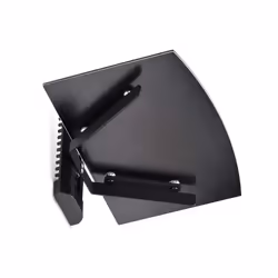 StarTech.com 1B-WALL-MOUNT-SHELF Etagère audiovisuelle Noir Verre - Vue supplémentaire 7